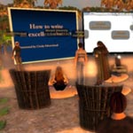 A Class taking place in a virtual world