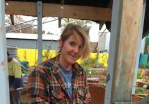 Image:Alice Cob working.